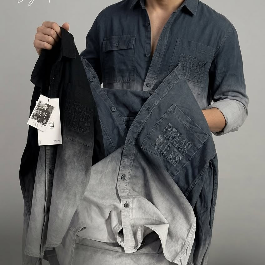 Alexify- Men’s Cotton Designer Shirt -Pack of 2