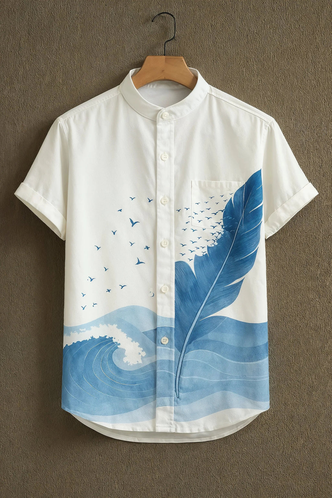 Alexify- Men’s Cotton Designer Shirt -Pack of 2