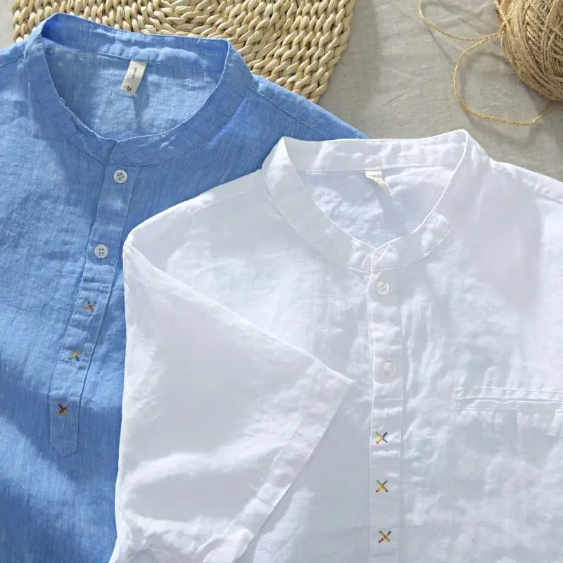 Alexify- Men’s Cotton Designer Shirt -Pack of 2